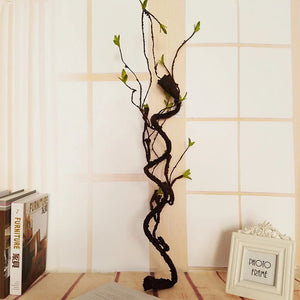 100/140/180cm Artificial Tree Branch Home Decor Fake Wood Rattan Trees Vine Plastic Branches Plant Wedding Party Decoration