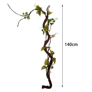 100/140/180cm Artificial Tree Branch Home Decor Fake Wood Rattan Trees Vine Plastic Branches Plant Wedding Party Decoration