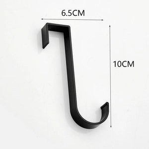 1Pcs Heating Hook Bathroom Towel Hanger Rack Radiator Rail Bracket Coat Hook Clothes Scarf Rack Removable Space Aluminum Hook