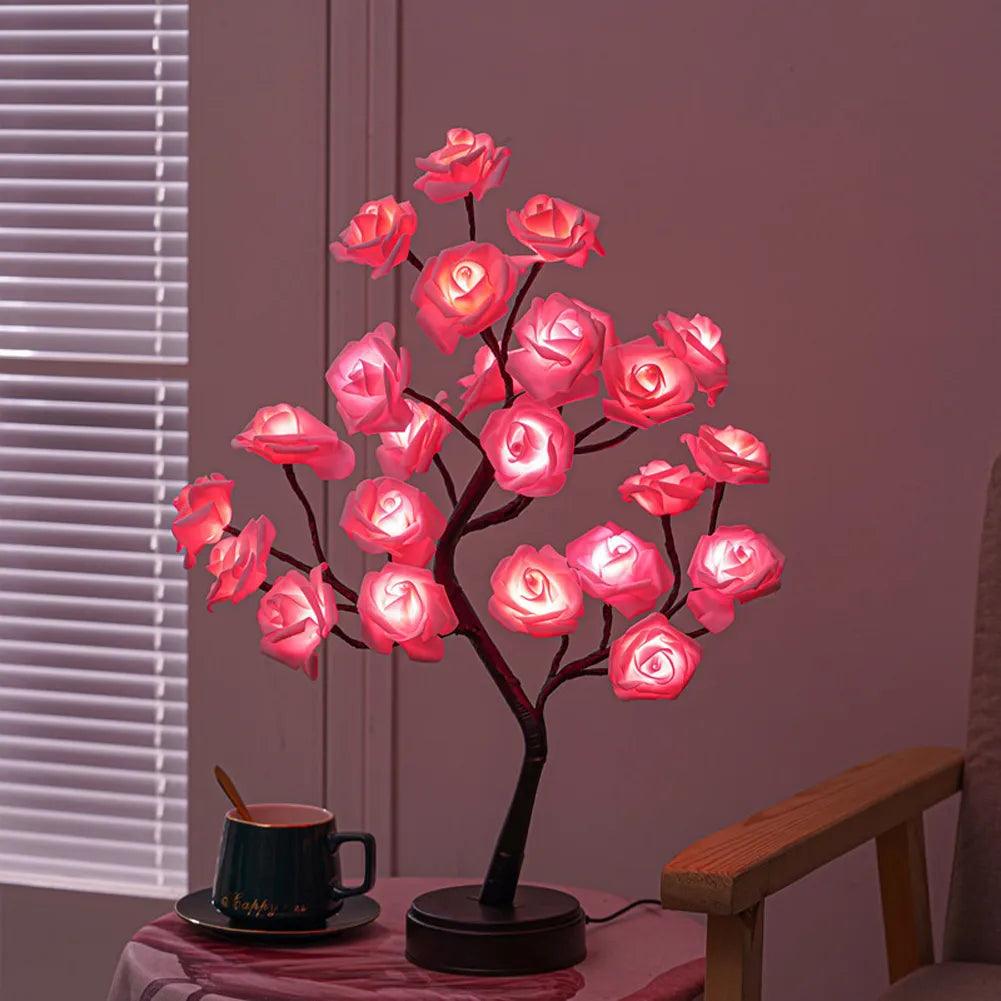 20 inch Bonsai Tree Light, Tabletop Branch Lamp, for Party Wedding Home Decor Home Bedroom Decoration Decor Fairy Light Holiday