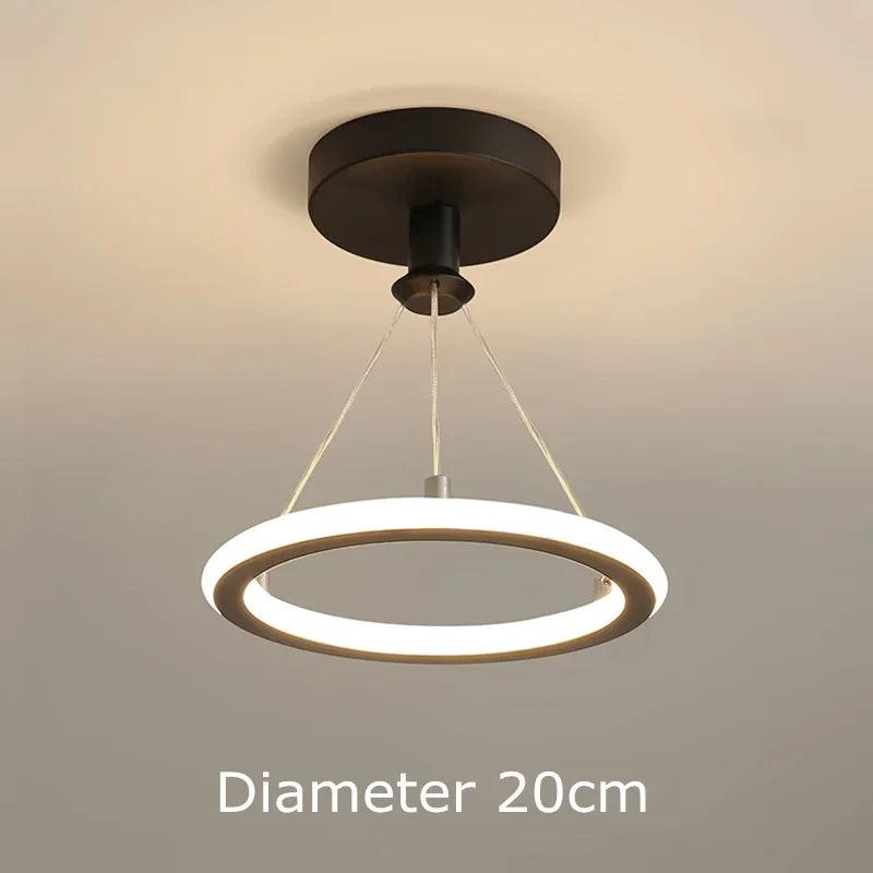 2023 Dining Table Modern Led Pendant Light Lamp For Dining Room Kitchen Bar Designer Line Chandelier Lighting Decor