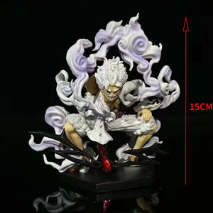 20cm One Piece Figure Nika Luffy Gear 5 Sun God Nika Luffy Figurine Joy Boy Action Figures PVC Statue Collection Model Doll Toys