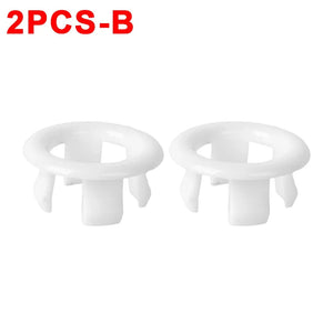 4/1Pcs Sink Overflow Ring Cover Replacement Bathroom Basin Trim Bath Round Plastic Sink Overflow Hole Covers Kitchen Accessories