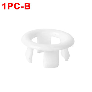 4/1Pcs Sink Overflow Ring Cover Replacement Bathroom Basin Trim Bath Round Plastic Sink Overflow Hole Covers Kitchen Accessories