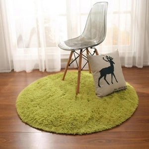 60-160CM Thickened Plush Carpet Be used for Living Room Sofa,Washable,Nordic INS Style Comfortable Soft Fluffy Round Shaggy Rug