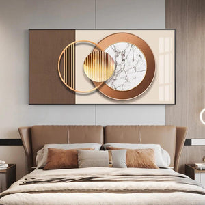 Abstract geometric Luxury wall Posters Print Modern Minimalist Canvas Pictures Bedroom Wall Decoration Painting for Living room