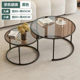 Acrylic High Coffee Tables Small Auxiliary Makeup Desk Hallway Coffee Tables Luxury Bedside Mesa Centro Outdoor Furniture YR50CT