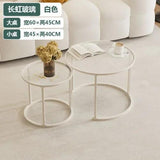 Acrylic High Coffee Tables Small Auxiliary Makeup Desk Hallway Coffee Tables Luxury Bedside Mesa Centro Outdoor Furniture YR50CT