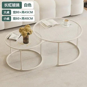 Acrylic High Coffee Tables Small Auxiliary Makeup Desk Hallway Coffee Tables Luxury Bedside Mesa Centro Outdoor Furniture YR50CT