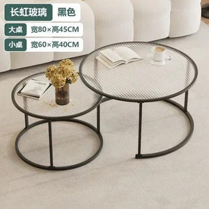 Acrylic High Coffee Tables Small Auxiliary Makeup Desk Hallway Coffee Tables Luxury Bedside Mesa Centro Outdoor Furniture YR50CT