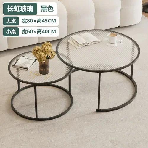 Acrylic High Coffee Tables Small Auxiliary Makeup Desk Hallway Coffee Tables Luxury Bedside Mesa Centro Outdoor Furniture YR50CT