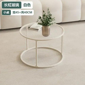 Acrylic High Coffee Tables Small Auxiliary Makeup Desk Hallway Coffee Tables Luxury Bedside Mesa Centro Outdoor Furniture YR50CT