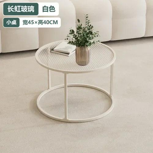 Acrylic High Coffee Tables Small Auxiliary Makeup Desk Hallway Coffee Tables Luxury Bedside Mesa Centro Outdoor Furniture YR50CT