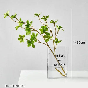 Acrylic Vase Book Vase Transparent Modern Decoration Home Table Flower Vase Wedding Hydroponic Room Plant Vases Vase Decor