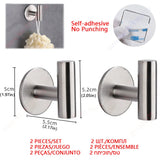 Adhesive Paper Towel Holder For Kitchen Napkin Rack Toilet Paper Holder Tissue Dispenser Cabinet Storage Bathroom Accessories