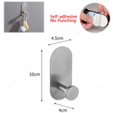 Adhesive Paper Towel Holder For Kitchen Napkin Rack Toilet Paper Holder Tissue Dispenser Cabinet Storage Bathroom Accessories