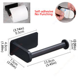 Adhesive Paper Towel Holder For Kitchen Napkin Rack Toilet Paper Holder Tissue Dispenser Cabinet Storage Bathroom Accessories