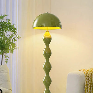 AiPaiTe Modern Iron LED Floor Lamp for Living Room Bedroom Study, Black/White/Red/Green Floor Lamps