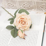 Artificial Long Branch Silk Rose Fake Flower For Home Wedding Vase Party Table DIY Decor Garden Arrangement Valentine's Day Gift