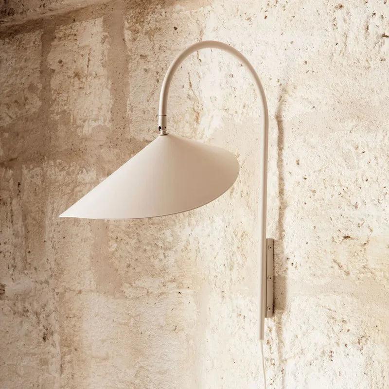 Arum Swivel Wall Lamp wabi-sabi adjustable lamp black and white replica design lamp restaurant bedroom bedside reading light