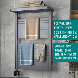 Bathroom Accessories Electric Towel Dryer Rack Towel Warmer and Towel Holder Tuya App Wifi Control For Bathroom