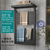 Bathroom Accessories Electric Towel Dryer Rack Towel Warmer and Towel Holder Tuya App Wifi Control For Bathroom