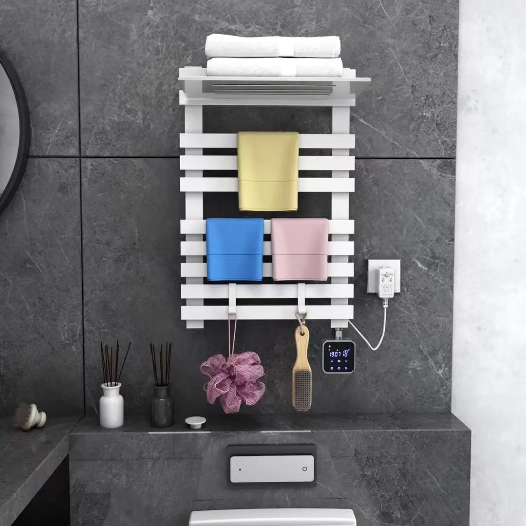 Bathroom Accessories Electric Towel Dryer Rack Towel Warmer and Towel Holder Tuya App Wifi Control For Bathroom