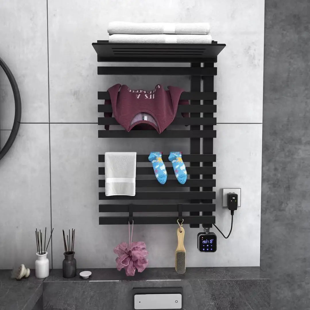 Bathroom Accessories Electric Towel Dryer Rack Towel Warmer and Towel Holder Tuya App Wifi Control For Bathroom