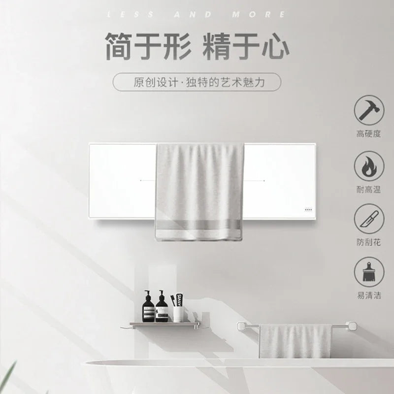 Bathroom Electric Heated Towel Rack Intelligent Disinfection Maternal and Child Products Bath Towel Drying Rack Heated Home Hot