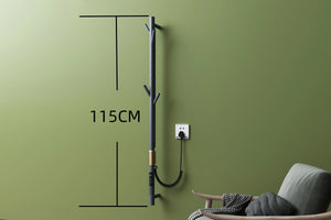 Bathroom Equipment Electric Towel Rack 1.2M Meter Temperature Time Control Smart Home Heated Grey Gold Towel Rail Towel Warmer