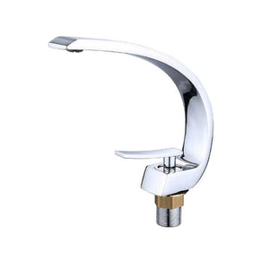 Bathroom Faucet Rose Gold White Bathroom Basin Faucet Cold Hot Water Mixer Sink Tap Deck Mounted Black Tap