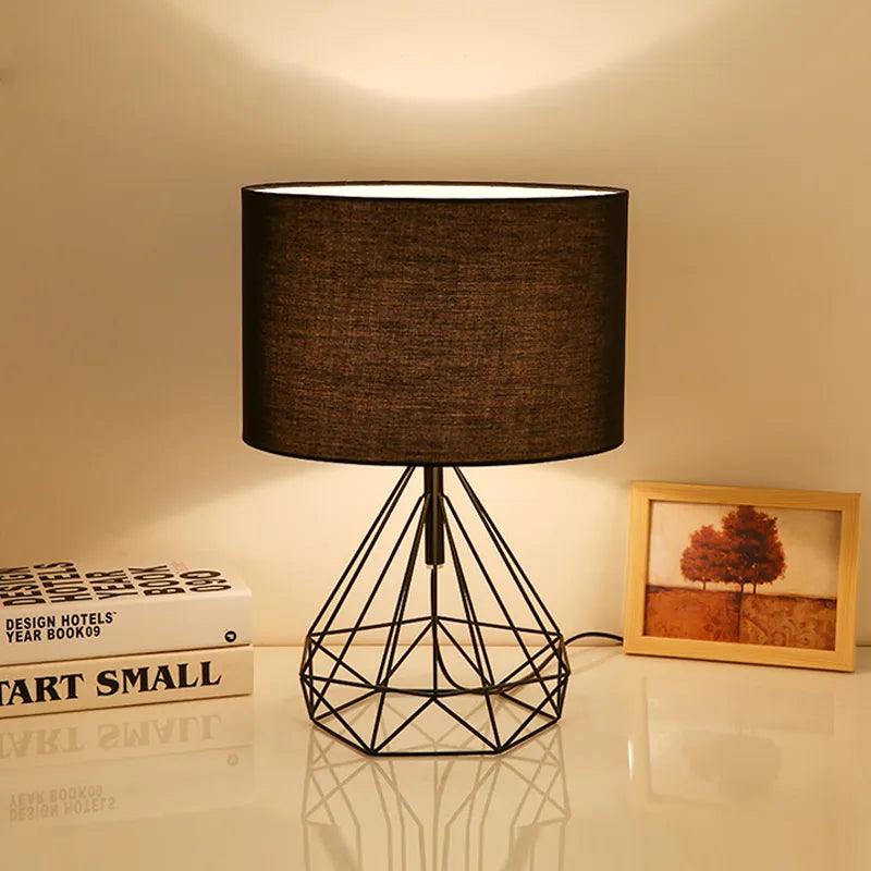 Bedroom Night Lamp Table Decoration Bedside Shades Design Nordic Desks Lampshade Room Decorations for Girls Lamps Kawaii Decor