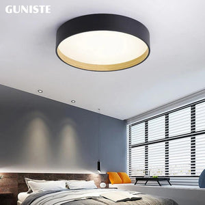 Bedroom lamp room master bedroom pot cover lamp log Japanese simple modern minimalist led ceiling lamp Nordic decorative lamp