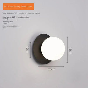 Bedside Wall Lamp for Bedroom Stairs Indoor LED Wall Lighting Wall Sconce for Home with G9 9W Light Bulb Living Room Gold Black