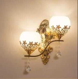 Bedside Wall Light Gold Single And Double Head TV Background Wall Light Bedroom Room Living Room Hallway Hallway Staircase Light