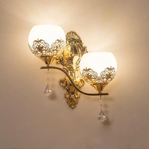 Bedside Wall Light Gold Single And Double Head TV Background Wall Light Bedroom Room Living Room Hallway Hallway Staircase Light