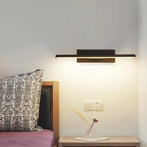 Bedside wall lamp bedroom simple modern led lamp creative rotatable living room study wall aisle wall lamp