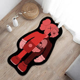 Cartoon Bear Rug Irregular Cute Animals Carpet for Bedroom Bedside Living Room Non-slip Fashion Home Floor Mat