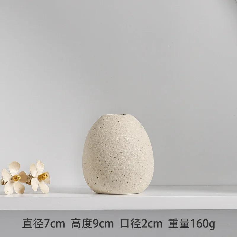 Ceramic vase Creative Decoration Living Room decoration Flower arrangement vase Room decoration Modern decoration simple ins