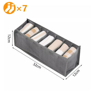 Clothes Organizer Trousers Clothes Jeans Storage Box Wardrobe Clothes Organizer Underwear Bra Socks Artifact Compartment Box