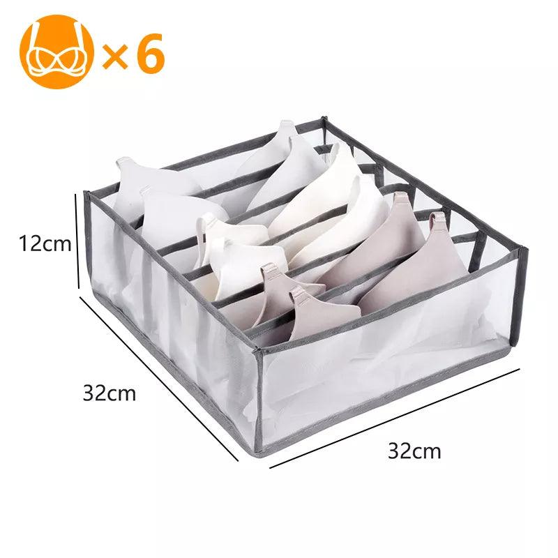 Clothes Organizer Trousers Clothes Jeans Storage Box Wardrobe Clothes Organizer Underwear Bra Socks Artifact Compartment Box