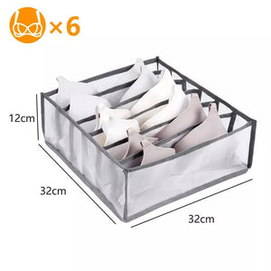 Clothes Organizer Trousers Clothes Jeans Storage Box Wardrobe Clothes Organizer Underwear Bra Socks Artifact Compartment Box