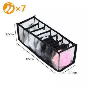 Clothes Organizer Trousers Clothes Jeans Storage Box Wardrobe Clothes Organizer Underwear Bra Socks Artifact Compartment Box