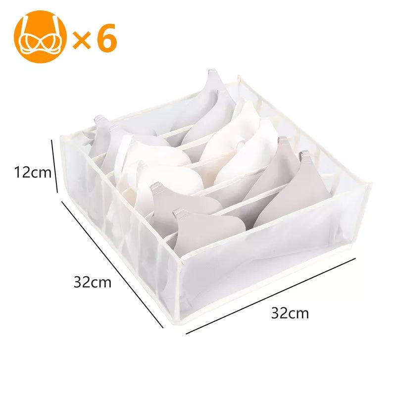 Clothes Organizer Trousers Clothes Jeans Storage Box Wardrobe Clothes Organizer Underwear Bra Socks Artifact Compartment Box