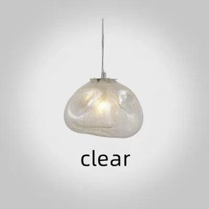 Cloud Design Glass Pendant Light Nordic Hanging Lamp For Living Dining Room Restaurant Loft Stairwell Chandelier Indoor Lighting