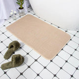 Cobblestone Embossed Bath Mat Non-slip Bathroom Carpets In Wash Basin Bathtub Side Floor Rug Shower Room Doormat Memory Foam Pad