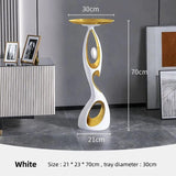 Creative Home Decor Art Abstract Sofa Side Table Light Luxury Living Room Porch Decoration Corner Table Designer Furniture