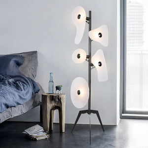 Designer Floor Lamp Creative Foscarini Orbital Floor Light Living Room Corner Bedside Art Acrylic Shade Standing Lamp