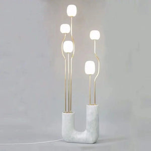 Designer living room floor lamp post-modern simple bedroom villa exhibition hall light luxury fashion hotel standing lamp