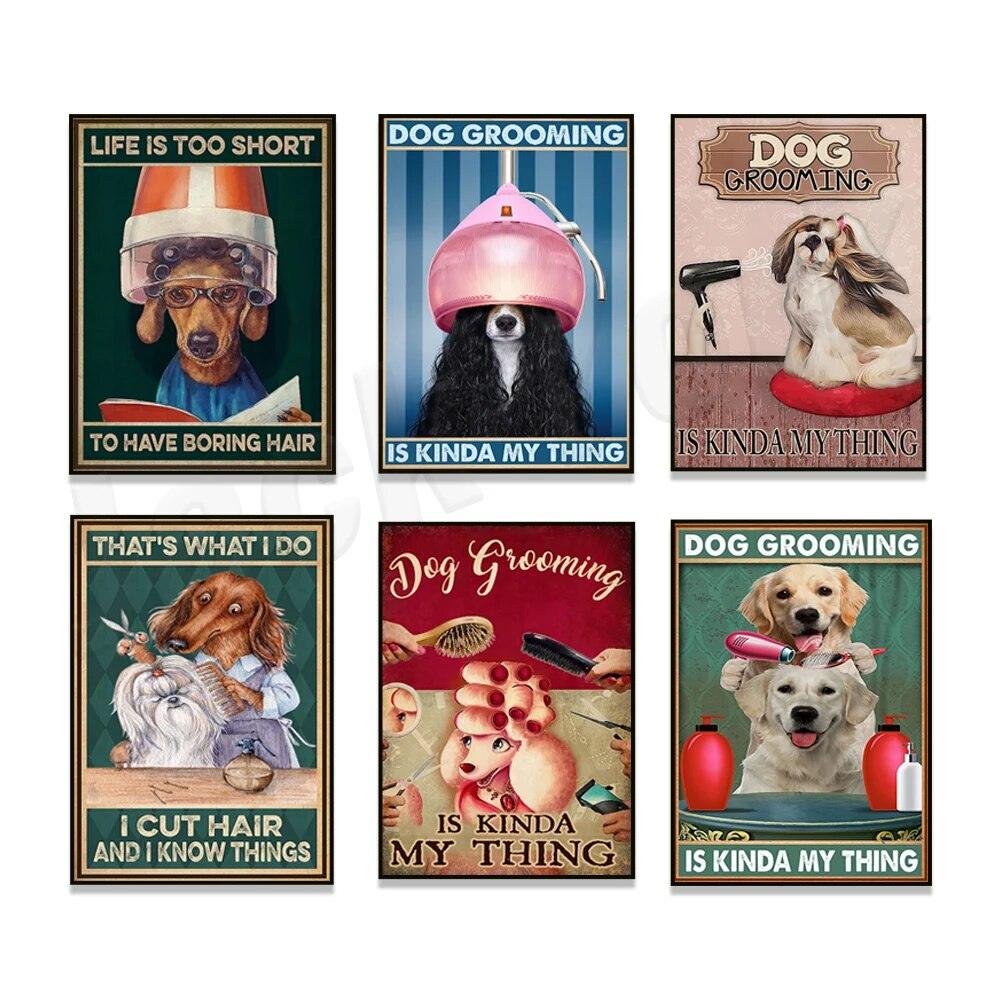 Dog Grooming Is Kinda MyThing Poster, Funny Dog Grooming Gifts, Dog Grooming Salon Poster, Grooming Gifts, Dog Mom Gifts